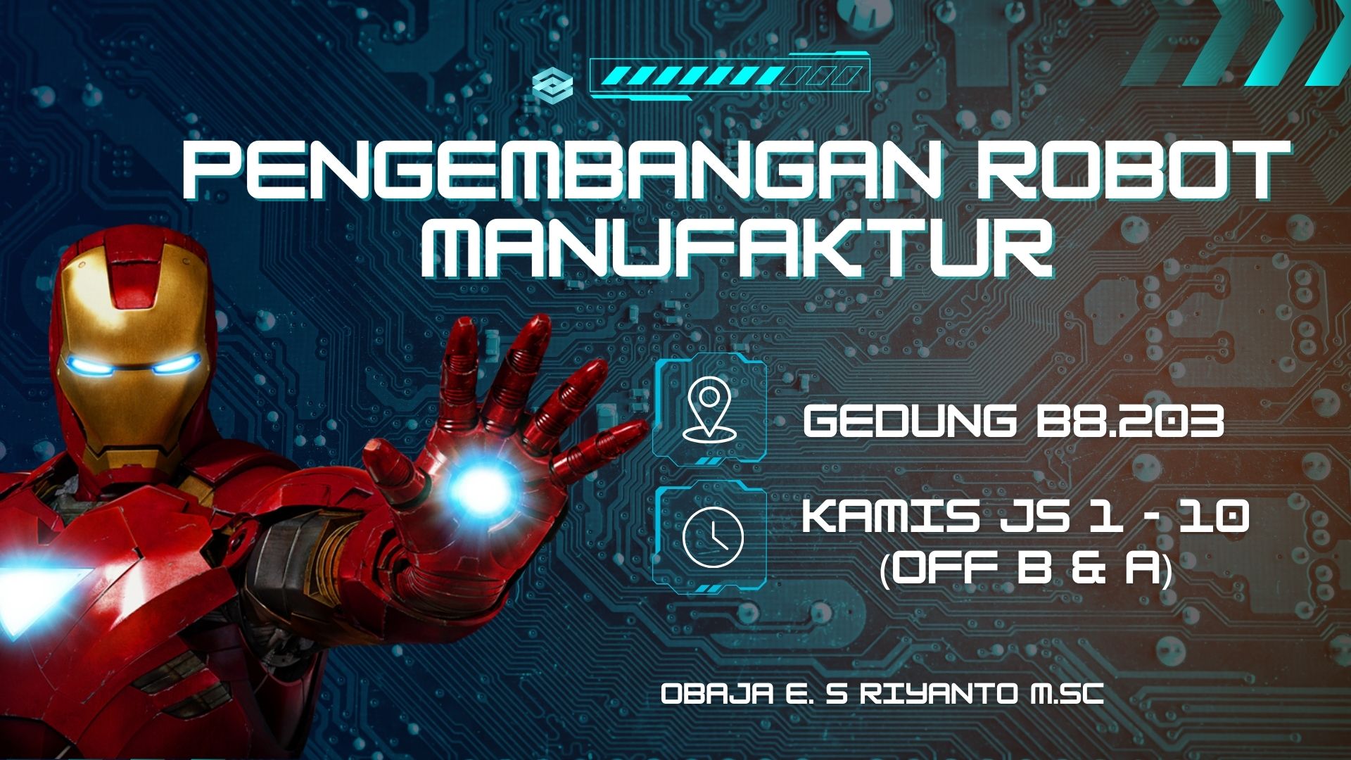 Pengembangan Robot Manufaktur