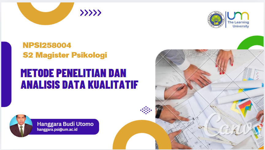 Metode Penelitian dan Analisis Data Kualitatif